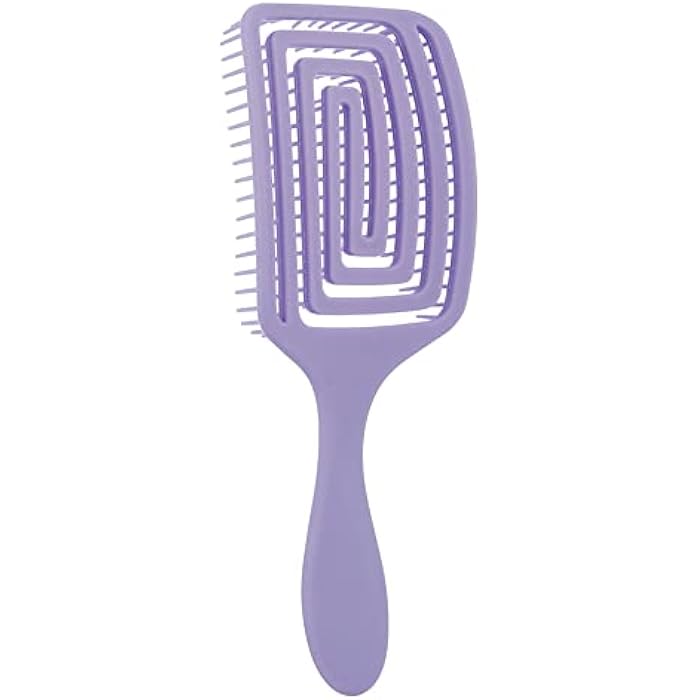 Candy Brush MZ007 Maze Hair Brush - Purple - Image 2